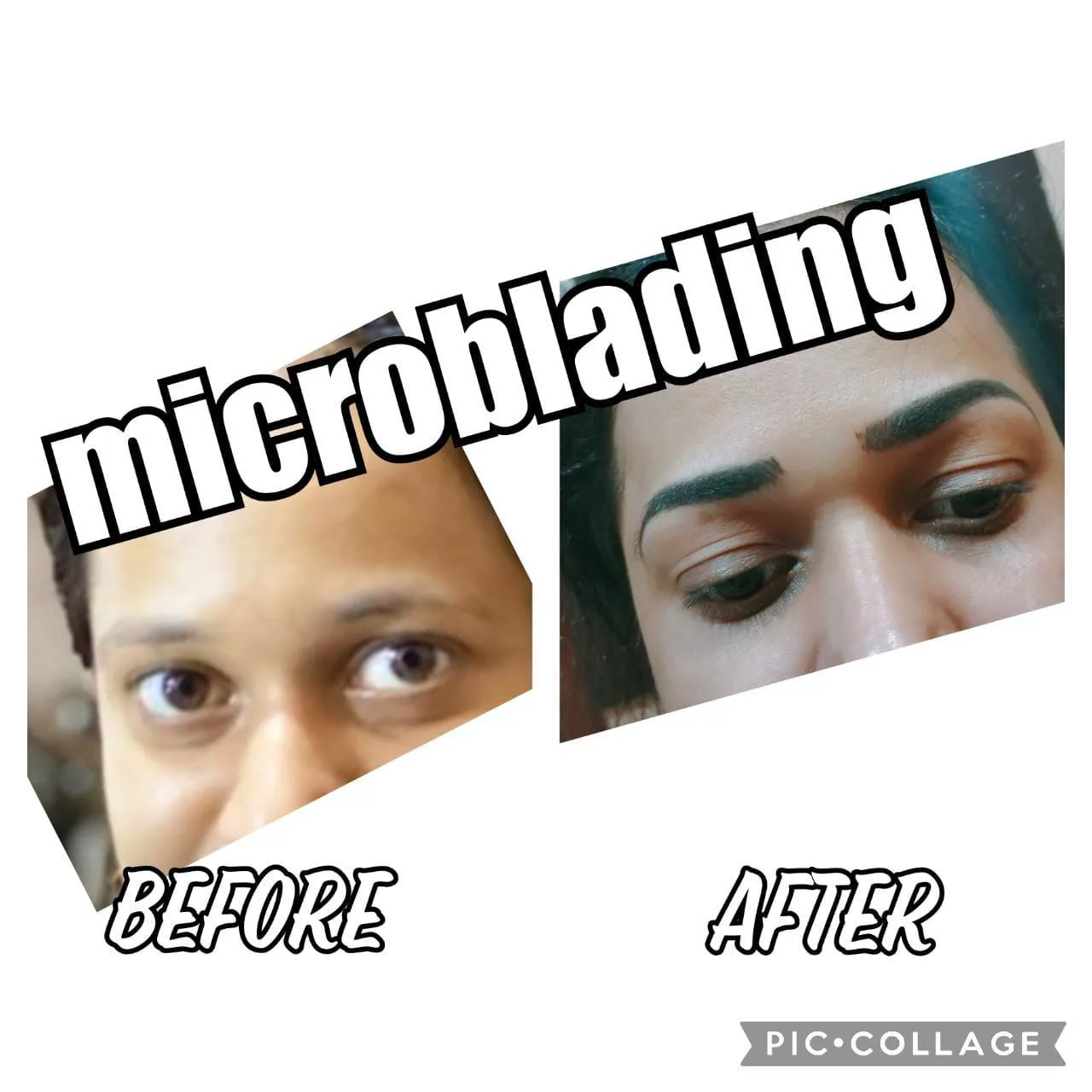 Microblading — before & after