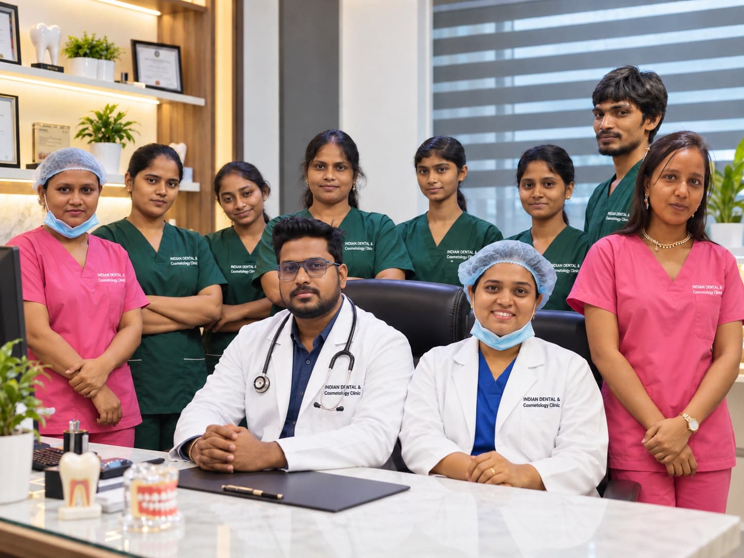 The Indian Dental & Cosmetology Clinic team